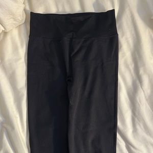 PINK black leggings size medium